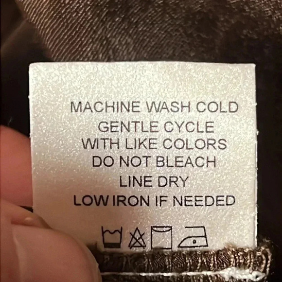 Krisa by revolve‎ women’s wrap surplice blouse, brown, long sleeve XS Oversized - Picture 12 of 12